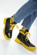 BOT KIRISIK RUGAN Spor Sarı - Görsel 3