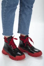 BOT KIRISIK RUGAN Spor kırmız - Görsel 2